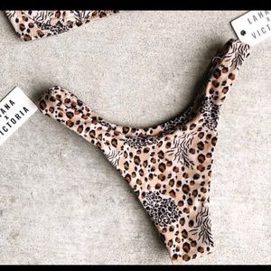 LaHana leopard bikini XL bottoms